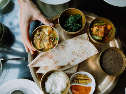 Nepali meal